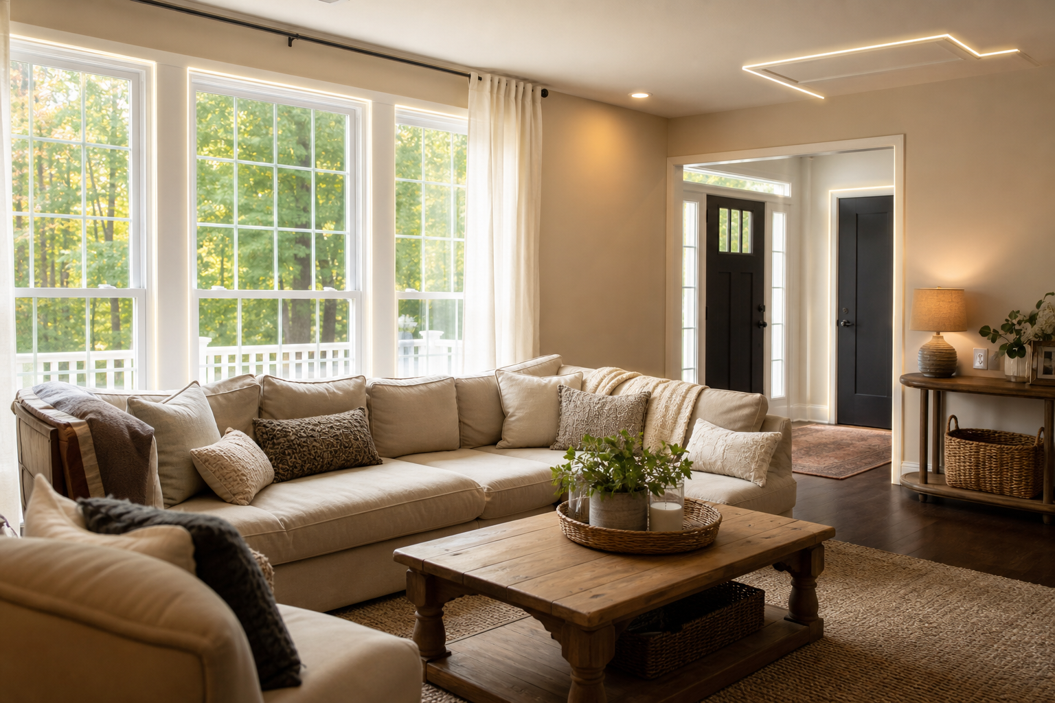 Homestead Comfort Sealed Home with Natural Light