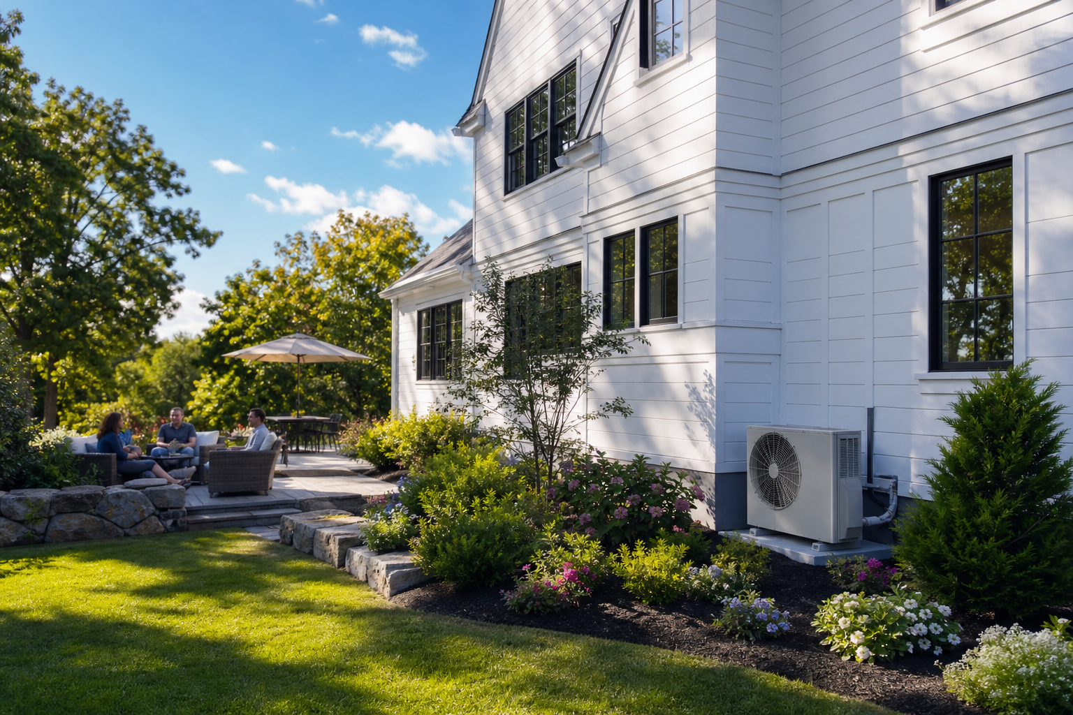 Modern Connecticut Home With Heat Pump