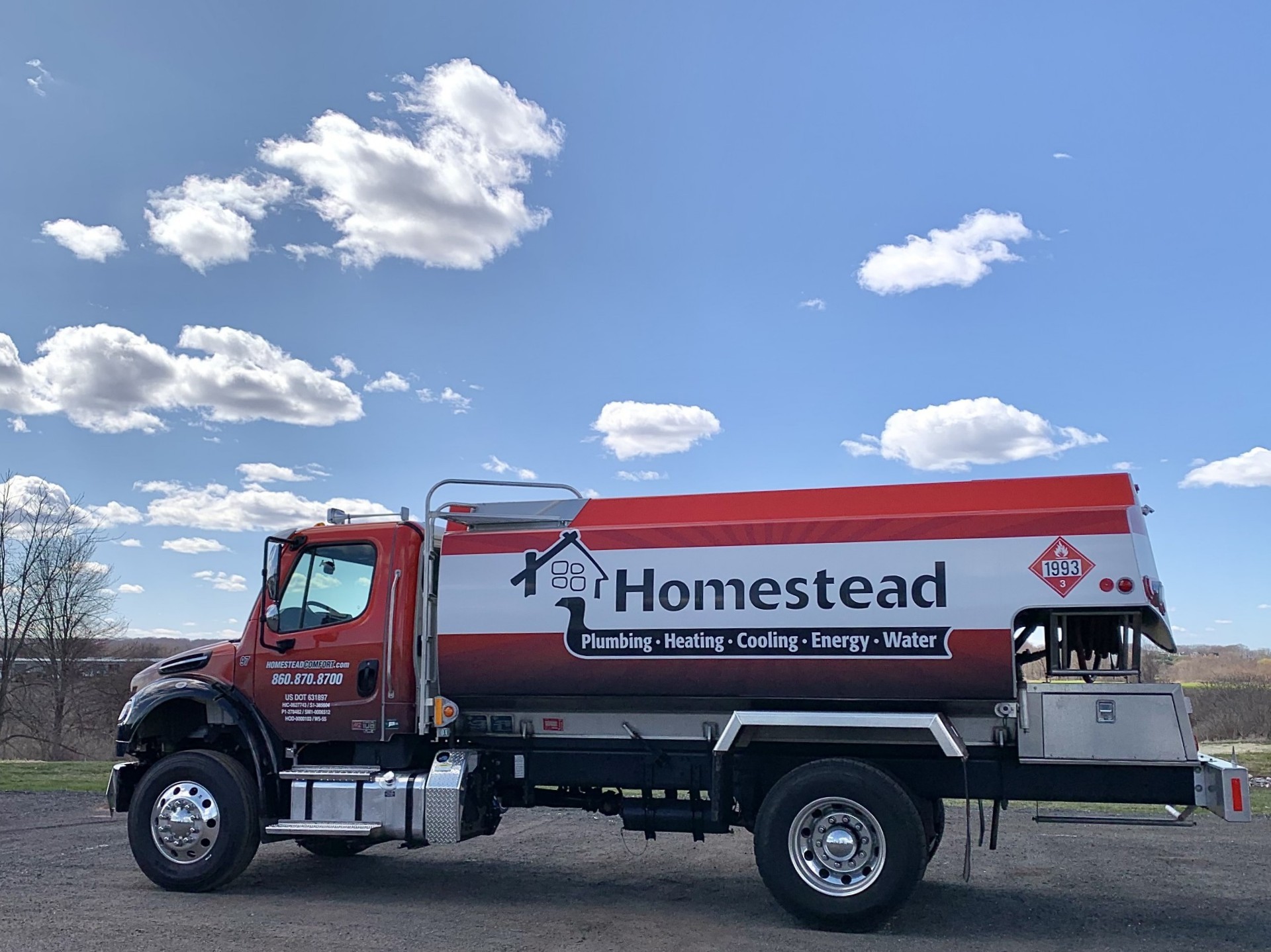 new wrapped oil truck 2025